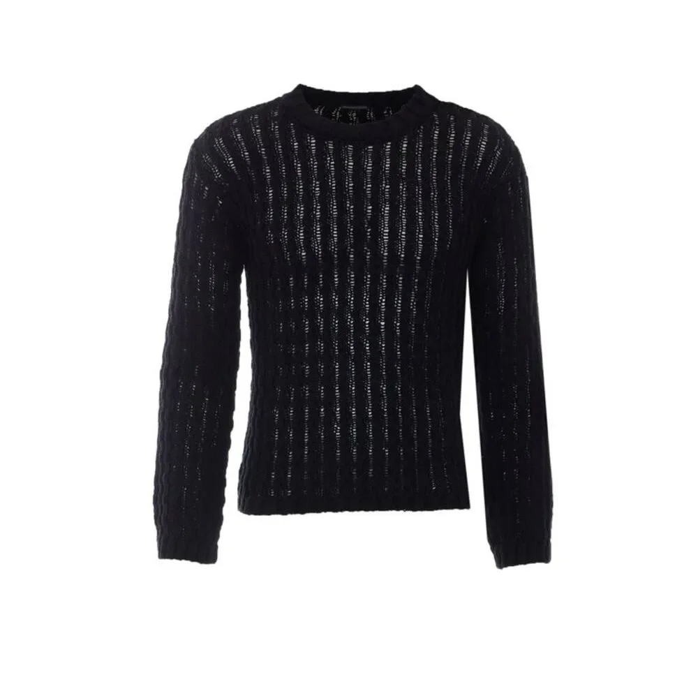 Ann Demeulemeester Men Areld Twisted Sweater